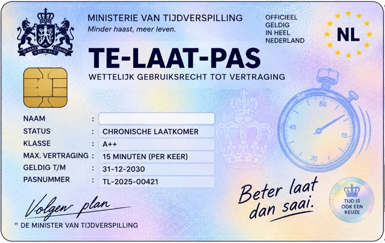 Te-Laat-Pas